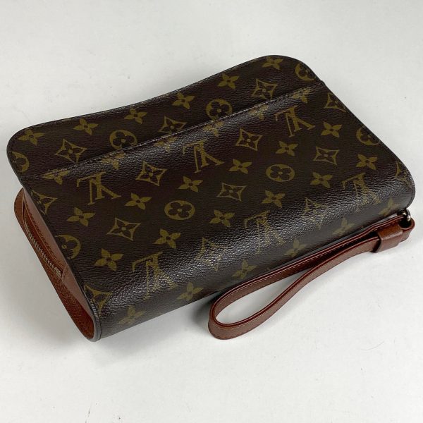 1000068595912 12 Louis Vuitton Orsay Clutch Bag Business Monogram Brown