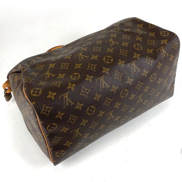 1000068609350 12 Louis Vuitton Speedy 35 Monogram Brown