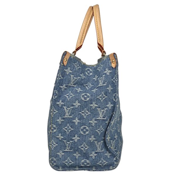 1000068702150 12 Louis Vuitton On the Go MM Shoulder Bag Monogram Denim Blue