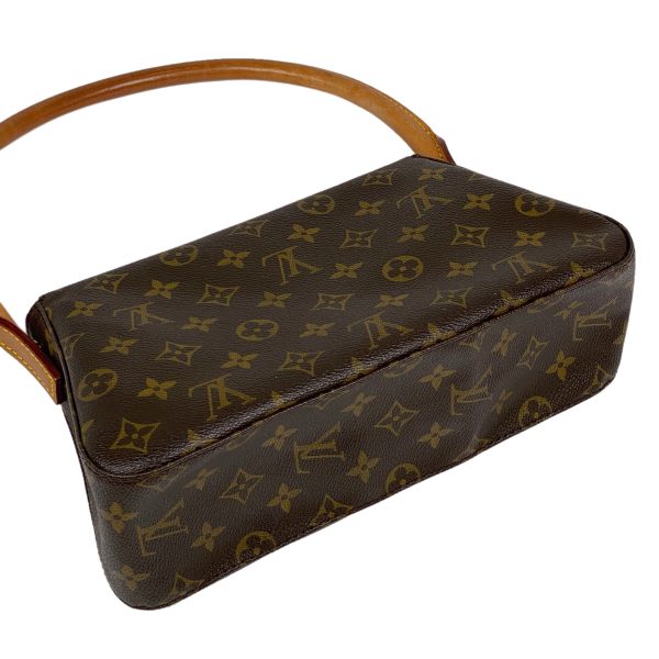 1000068710209 12 Louis Vuitton Mini Looping One Shoulder Handbag Monogram Brown