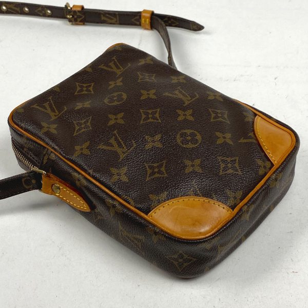 1000068710216 12 Louis Vuitton Danube Crossbody Shoulder Bag Monogram Brown