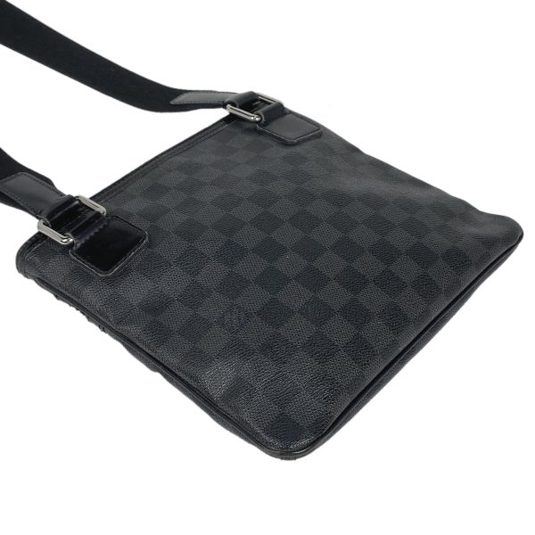 1000068725371 12 Louis Vuitton Thomas Crossbody Bag Damier Graphite Black