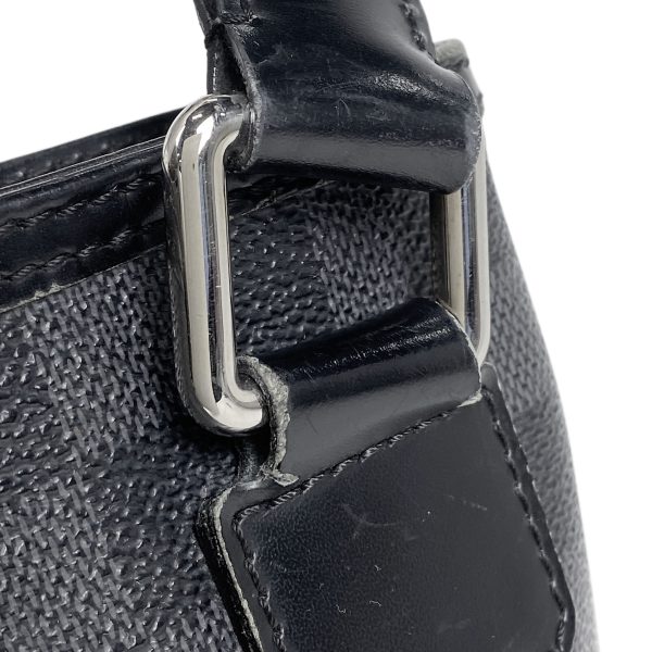 1000068725371 14 Louis Vuitton Thomas Crossbody Bag Damier Graphite Black