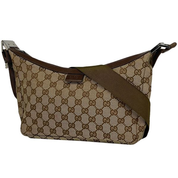 1000068741432 11 Gucci GG Pattern Shoulder Bag Logo GG Canvas Brown