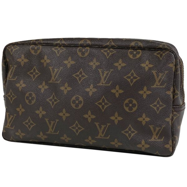 1000068748479 11 Louis Vuitton Truth Toilette 28 Makeup Cosmetic Pouch Monogram Brown