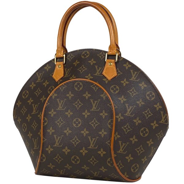 1000068822155 11 Louis Vuitton Ellipse MM Handbag Monogram Brown