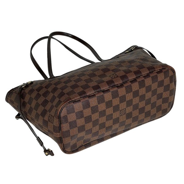 1000068822179 12 Louis Vuitton Neverfull PM Tote Bag Damier Brown