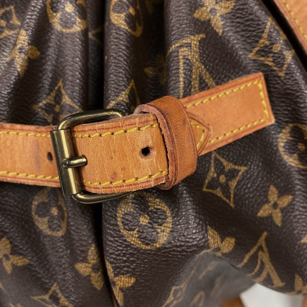 1000068827303 14 Louis Vuitton Saumur 35 Crossbody Shoulder Bag Monogram Brown