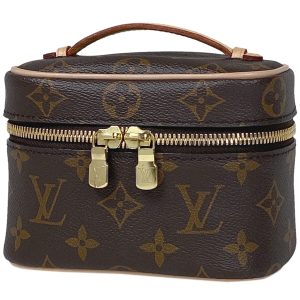 1000068855801 11 Louis Vuitton Bucket Monogram Canvas Shoulder Bag Brown