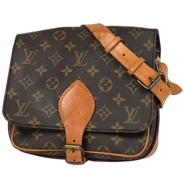 1000068941832 11 Louis Vuitton Cartesiere 22 Monogram Crossbody Bag Brown