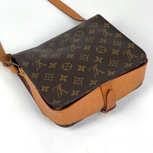 1000068941832 12 Louis Vuitton Cartesiere 22 Monogram Crossbody Bag Brown