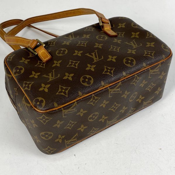 1000068950827 12 Louis Vuitton Cité MM Monogram Shoulder Bag Brown