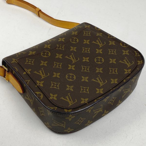 1000069032867 12 Louis Vuitton Saint Cloud GM Monogram Crossbody Bag Brown