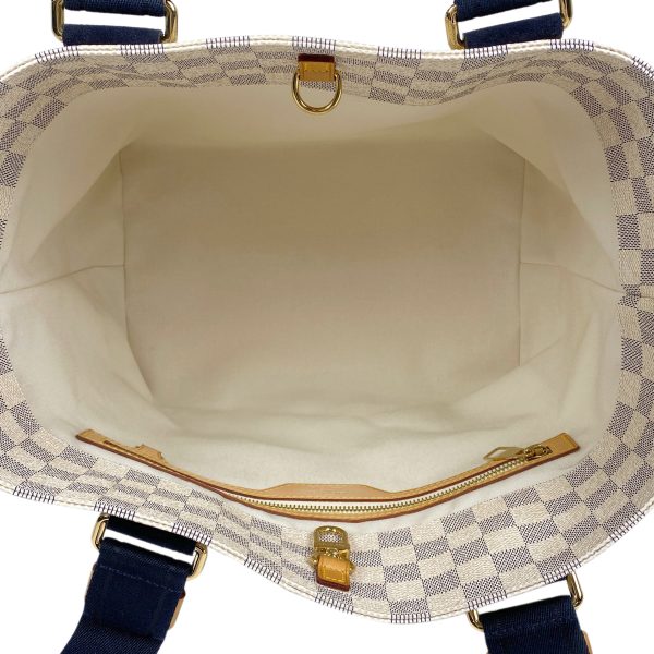 1000069038692 21 Louis Vuitton Soleil Hippo PM Shoulder Bag Damier Azur White