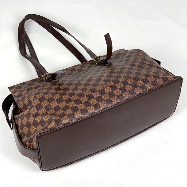 1000069057570 12 Louis Vuitton Chelsea Damier Tote Bag Brown