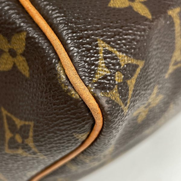 1000069057624 13 Louis Vuitton Speedy 25 Monogram Boston Bag Brown