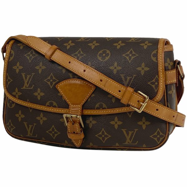 1000069057662 11 Louis Vuitton Sologne Monogram Crossbody Shoulder Bag Brown