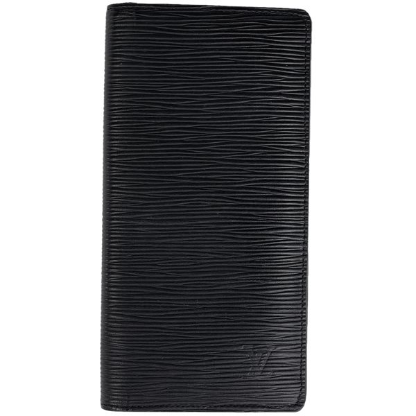 1000069058324 11 Louis Vuitton Portefeuille Brother Billfold Long Wallet Epi Black