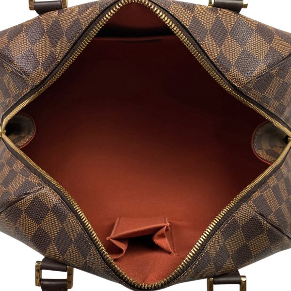 1000069059055 19 Louis Vuitton Rivera MM Damier Mini Boston Handbag Brown