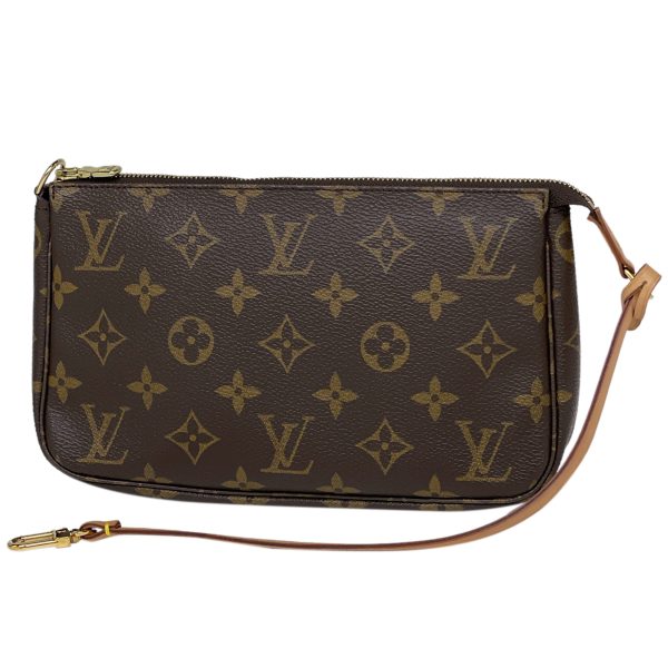 1000069124678 11 Louis Vuitton Pochette Accessories Makeup Pouch Monogram Brown