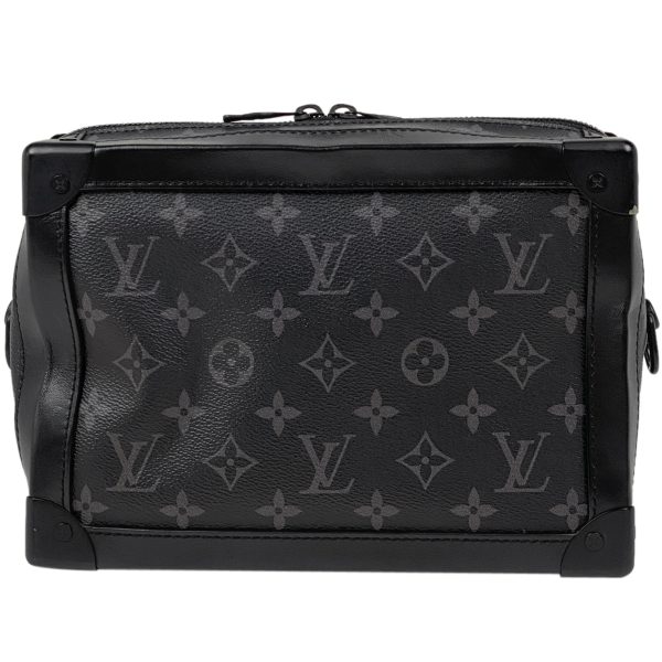 1000069126894 13 Louis Vuitton Soft Trunk Crossbody Shoulder Bag Monogram Eclipse Black