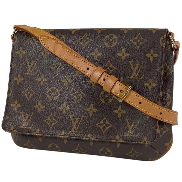 1000069130761 11 Louis Vuitton Musette Tango Short Shoulder Bag Monogram Brown