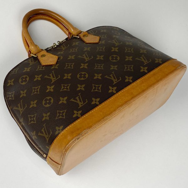 1000069137272 12 Louis Vuitton Alma Handbag Monogram Brown