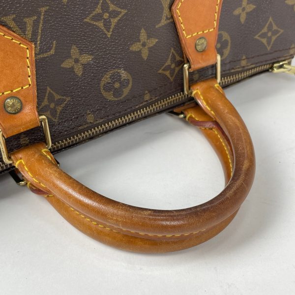 1000069148537 14 Louis Vuitton Speedy 30 Boston Bag Monogram Brown