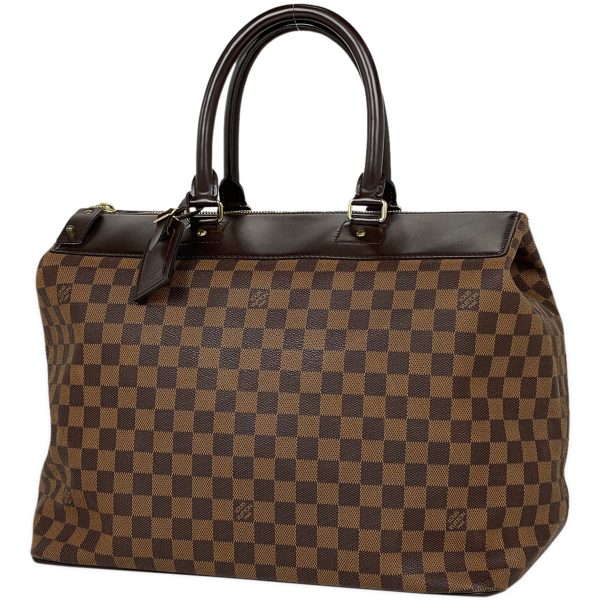 1000069231734 11 Louis Vuitton Greenwich PM Travel Handbag Damier Brown