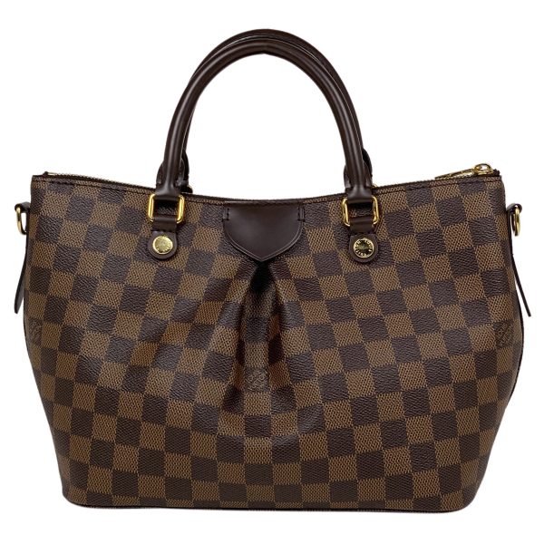 1000069238047 13 Louis Vuitton Sienna PM Handbag Shoulder Bag Crossbody Damier Brown