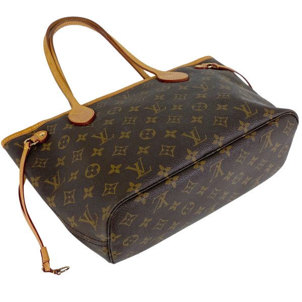 1000069239525 12 Louis Vuitton Neverfull PM Shopping Tote Bag Monogram Brown