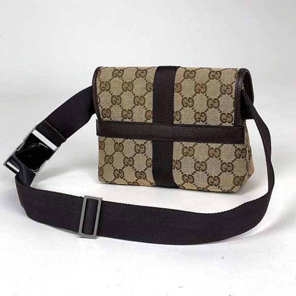 1000069254498 12 Gucci GG Pattern Waist Bag Hip Bag Body Bag GG Canvas Beige