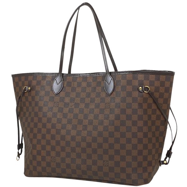 1000069263698 11 Louis Vuitton Neverfull GM Shoulder Bag Damier Brown