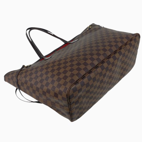 1000069263698 12 Louis Vuitton Neverfull GM Shoulder Bag Damier Brown