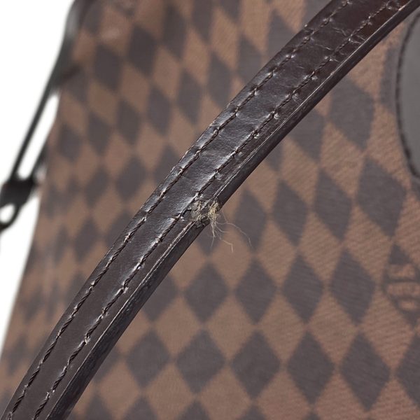 1000069263698 17 Louis Vuitton Neverfull GM Shoulder Bag Damier Brown