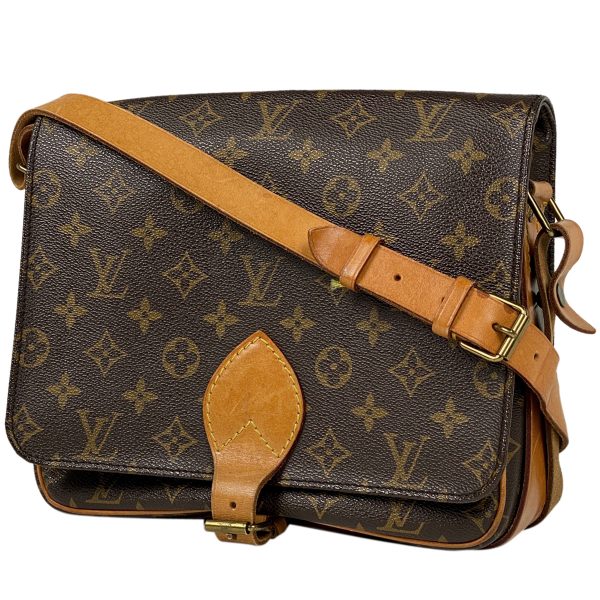 1000069269119 11 Louis Vuitton Cartesier Crossbody Bag Monogram Brown