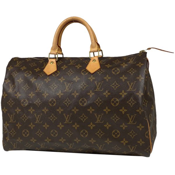 1000069269263 11 Louis Vuitton Speedy 40 Boston Bag Monogram Brown