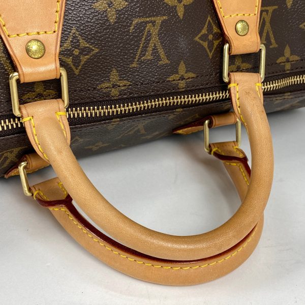 1000069269263 15 Louis Vuitton Speedy 40 Boston Bag Monogram Brown