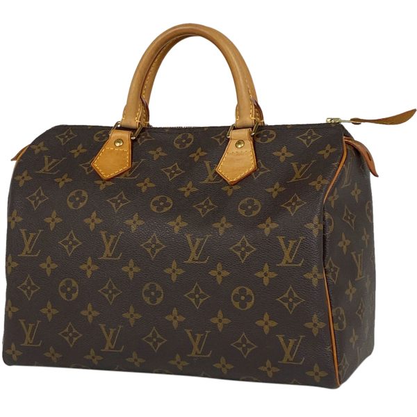 1000069282071 11 Louis Vuitton Speedy 30 Boston Bag Monogram Brown