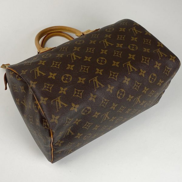 1000069282071 12 Louis Vuitton Speedy 30 Boston Bag Monogram Brown