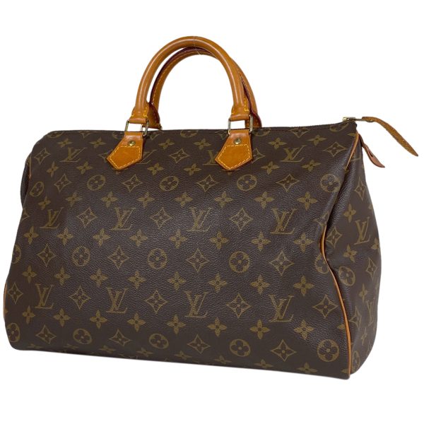 1000069282293 11 Louis Vuitton Speedy 35 Boston Bag Monogram Brown