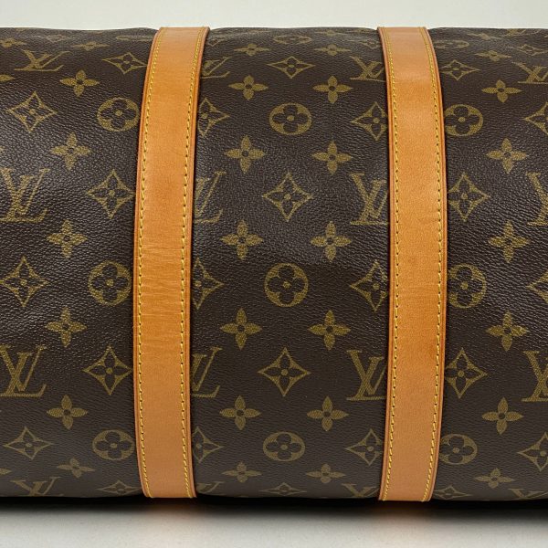 1000069295064 12 Louis Vuitton Keepall 45 Handbag Travel Bag Monogram Brown