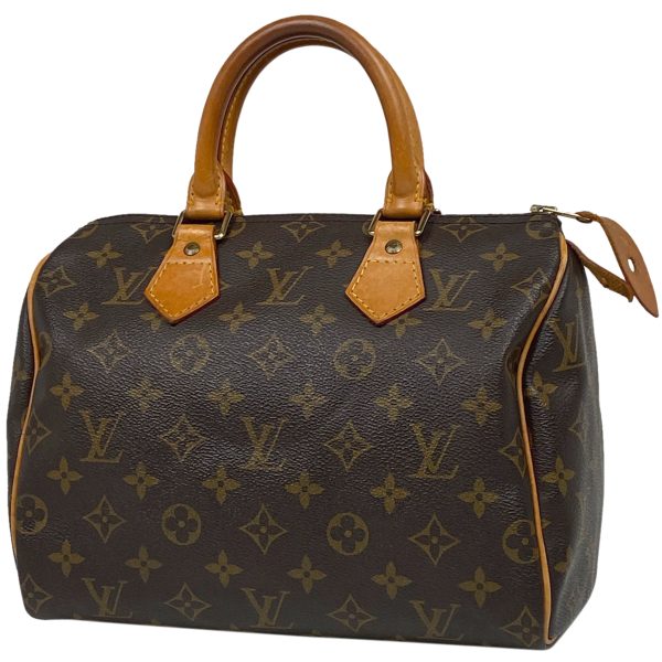 1000069300973 11 Louis Vuitton Speedy 25 Boston Bag Monogram Brown