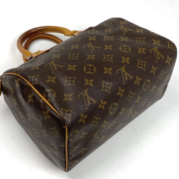 1000069300973 12 Louis Vuitton Speedy 25 Boston Bag Monogram Brown