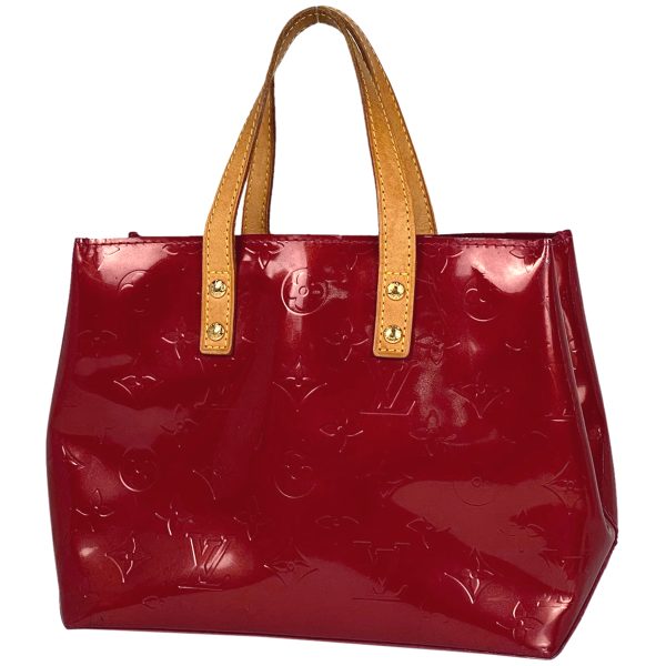 1000069303059 11 Louis Vuitton Lead PM Tote Bag Enamel Patent Red