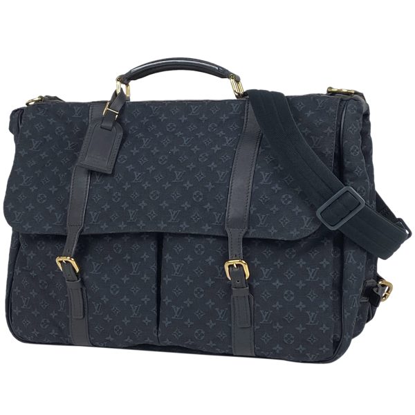 1000069308559 11 Louis Vuitton Dunise 2WAY Handbag Monogram Blue