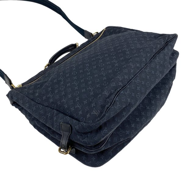 1000069308559 12 Louis Vuitton Dunise 2WAY Handbag Monogram Blue