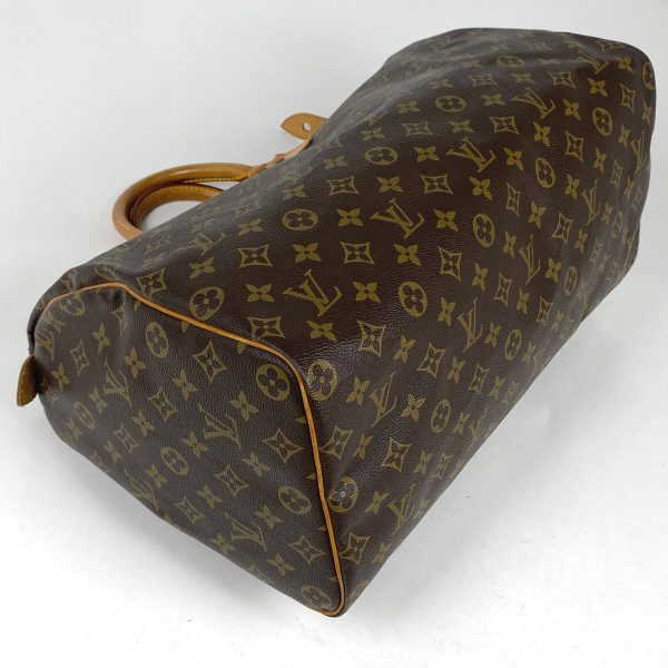 1000069316707 12 Louis Vuitton Speedy 40 Boston Bag Monogram Brown