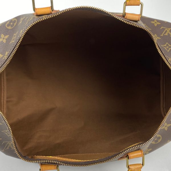 1000069316707 17 Louis Vuitton Speedy 40 Boston Bag Monogram Brown