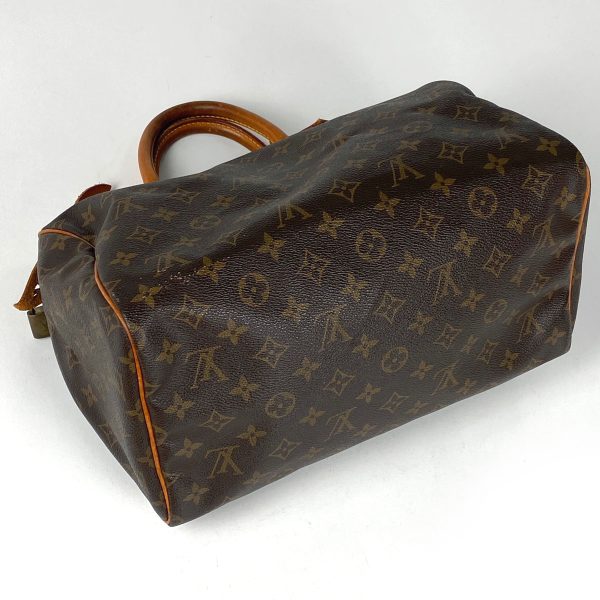 1000069324429 12 Louis Vuitton Speedy 30 Boston Bag Monogram Brown